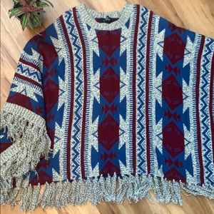 OS Forever 21 Knitted Poncho